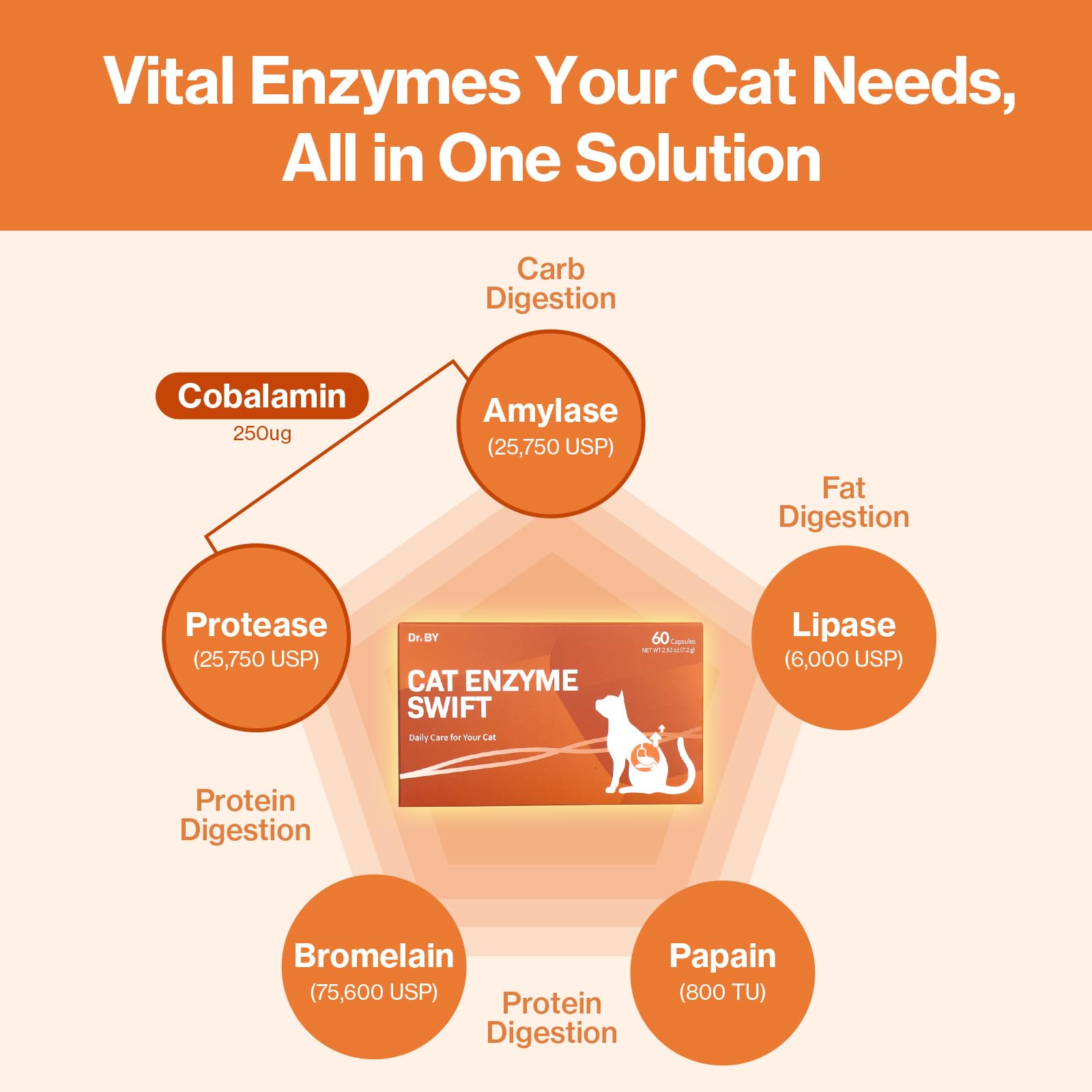 Doctor By Cat Enzyme Swift PVDC packaging preserves freshness and nutrients
