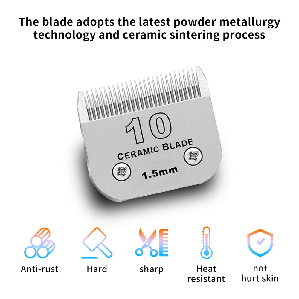 DODAER 10# blade shows 1/16-inch cut for even trims
