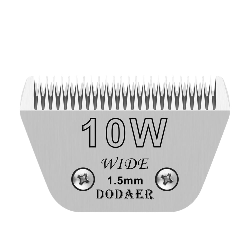 DODAER 10W wide blade for large pets enabling efficient trimming