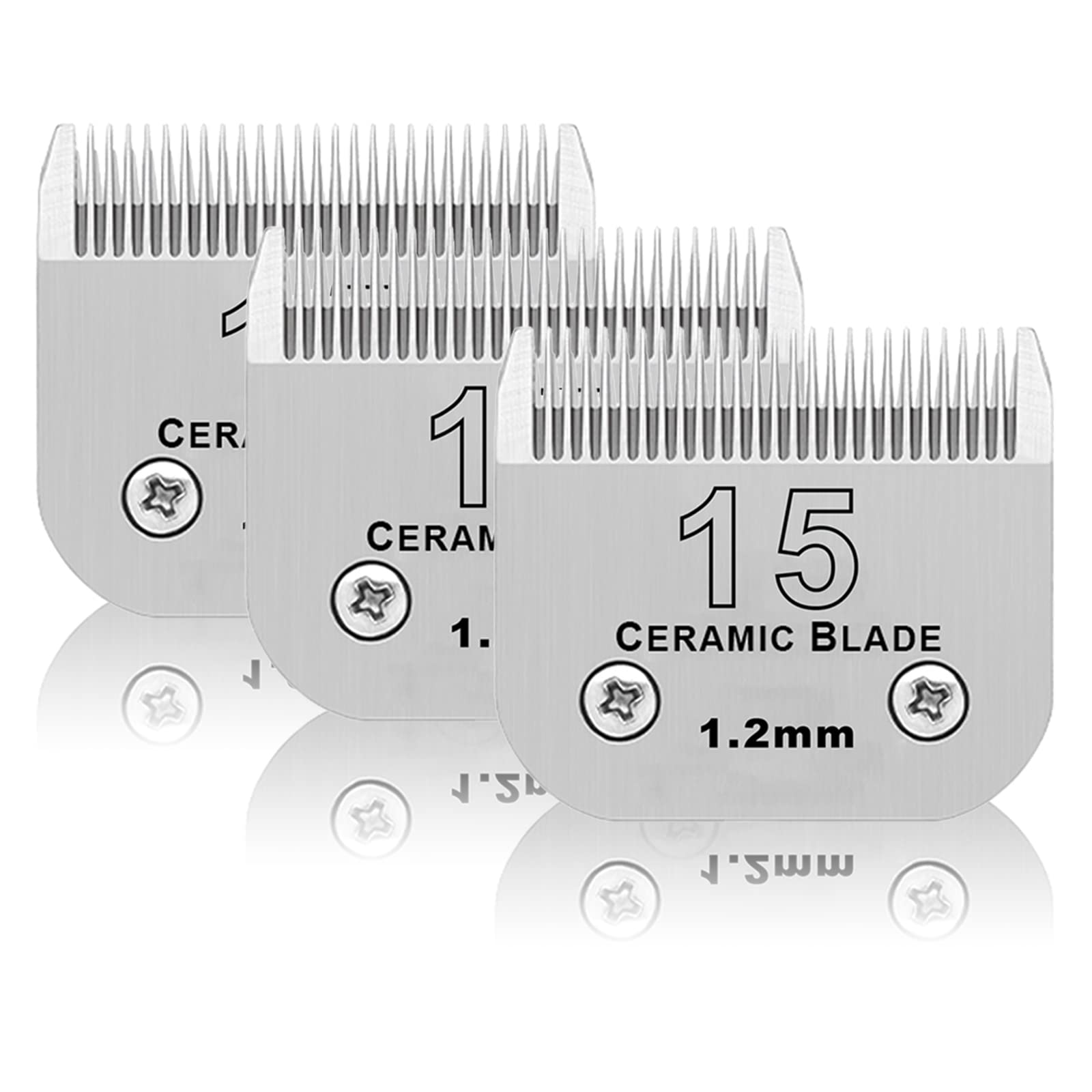 DODAER 15# detachable blade pack ready for precise dog grooming