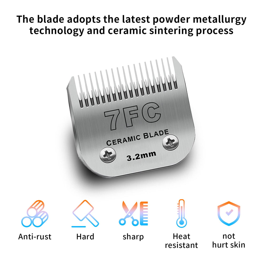 DODAER 7FC blade assembly showing quick-change design for efficiency