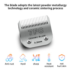 DODAER 7FC blade assembly showing quick-change design for efficiency