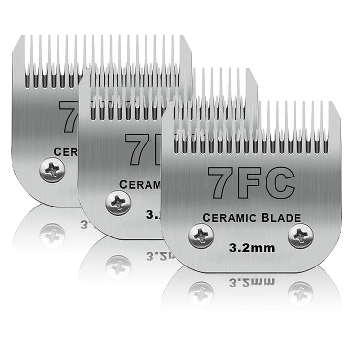 DODAER 7FC blade pack with three detachable blades for versatile grooming