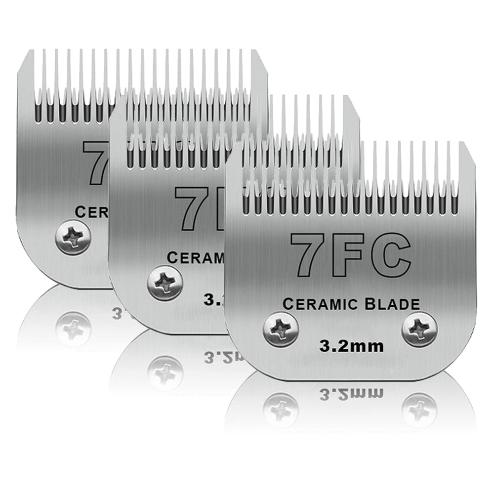 DODAER 7FC blade pack with three detachable blades for versatile grooming