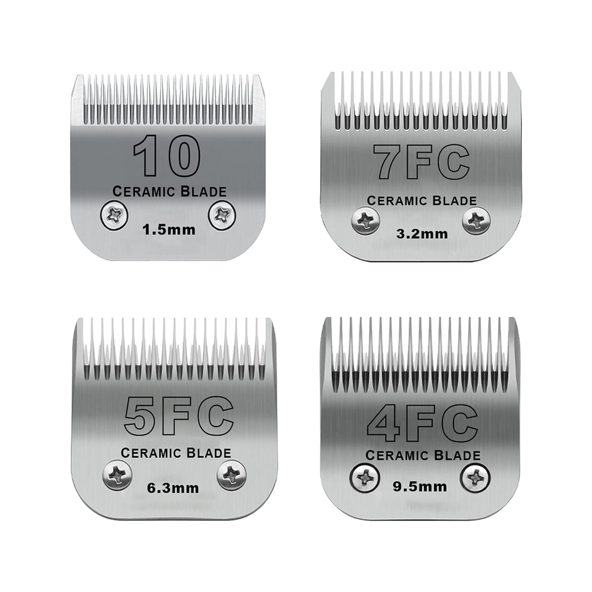 DODAER 10# blade close-up for precise grooming on dogs.
