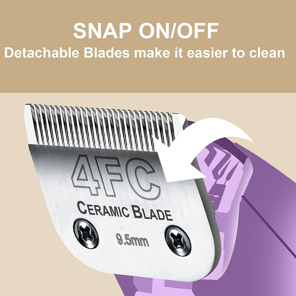 DODAER ceramic-shear blade highlights sharpness and heat resistance.