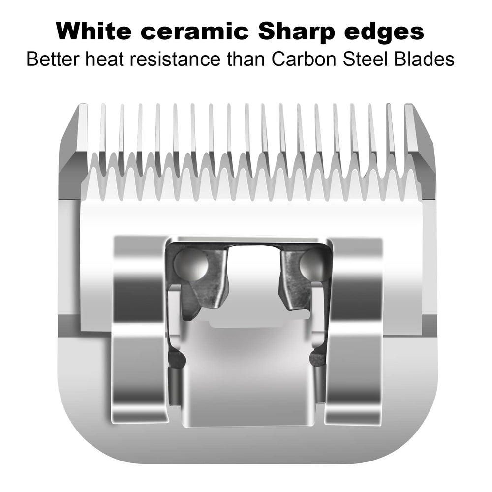 DODAER 440C stainless-steel comb blade for durable, rust-resistant grooming.