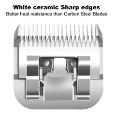 DODAER 440C stainless-steel comb blade for durable, rust-resistant grooming.