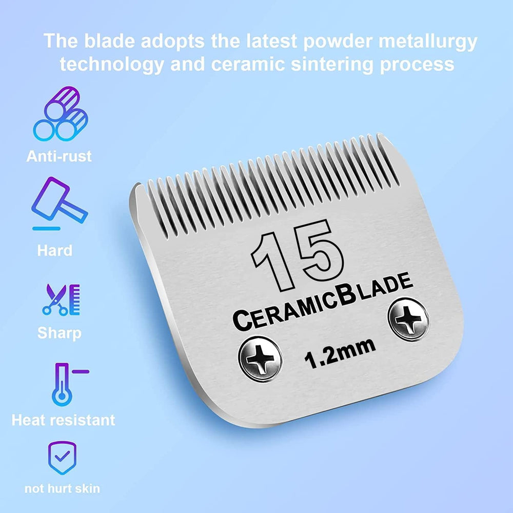 DODAER size-15 cutting length 1.2mm for smooth, consistent grooming.