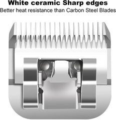 DODAER 440C stainless comb blade resists rust during grooming sessions.