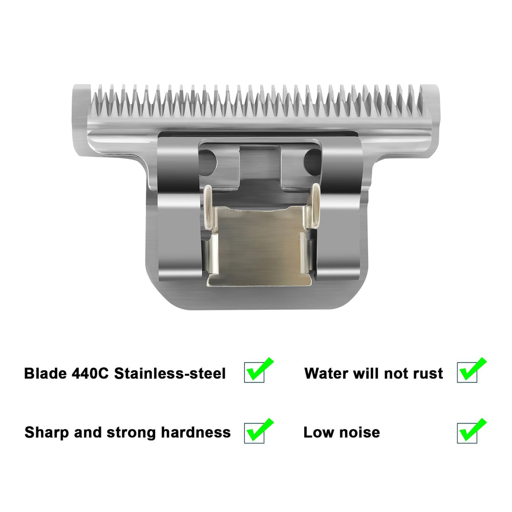 DODAER T84 blade compatible with A5/Oster/Wahl for versatile clipping.