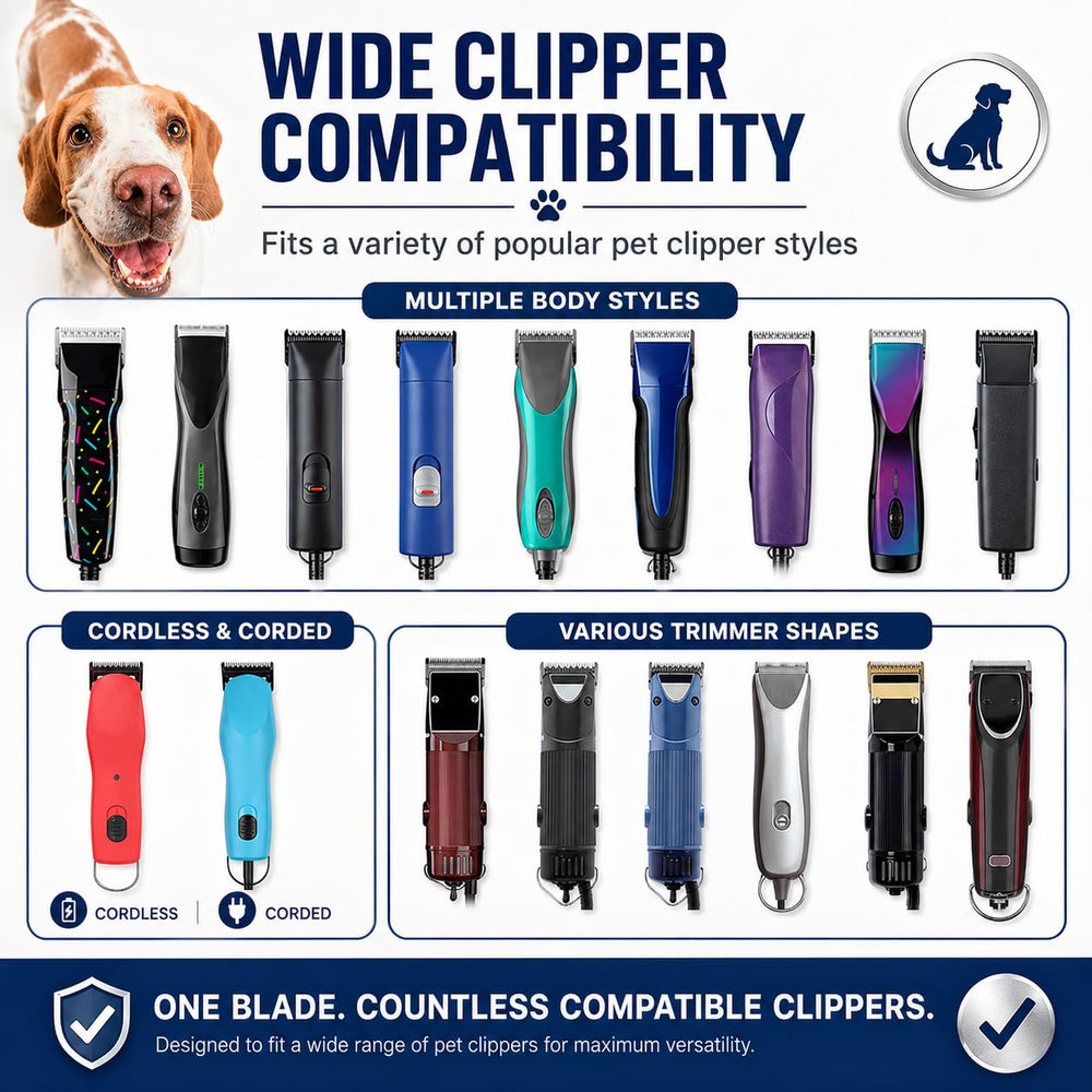 DODAER blade offers heat resistance and quieter operation for comfortable grooming