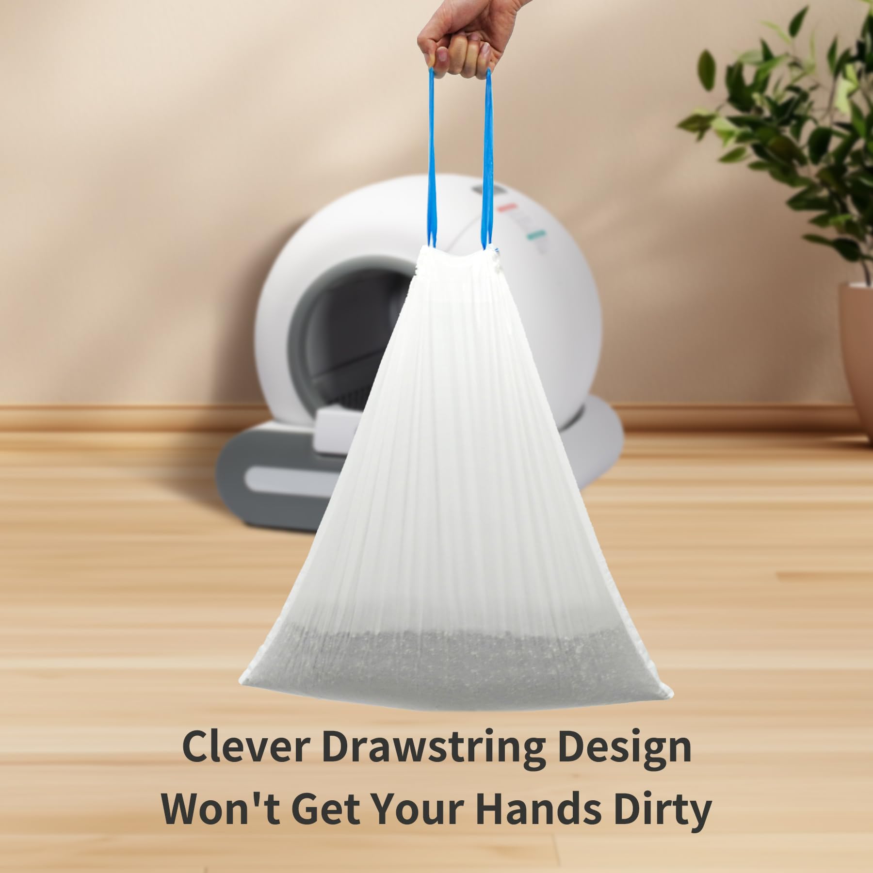DOEL 4-roll pack provides 60 bags for long-term cleanup
