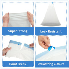 DOEL odorless cleanup bags provide quick sealing and odor control after every scoop