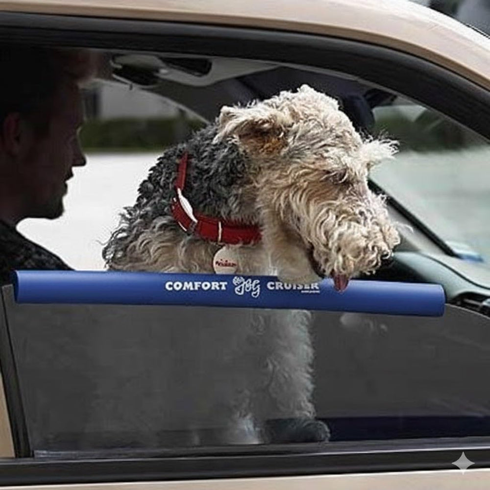 Dog Bed King USA Comfort Cruiser window bumper cushions protect your dog neck and chin during rides