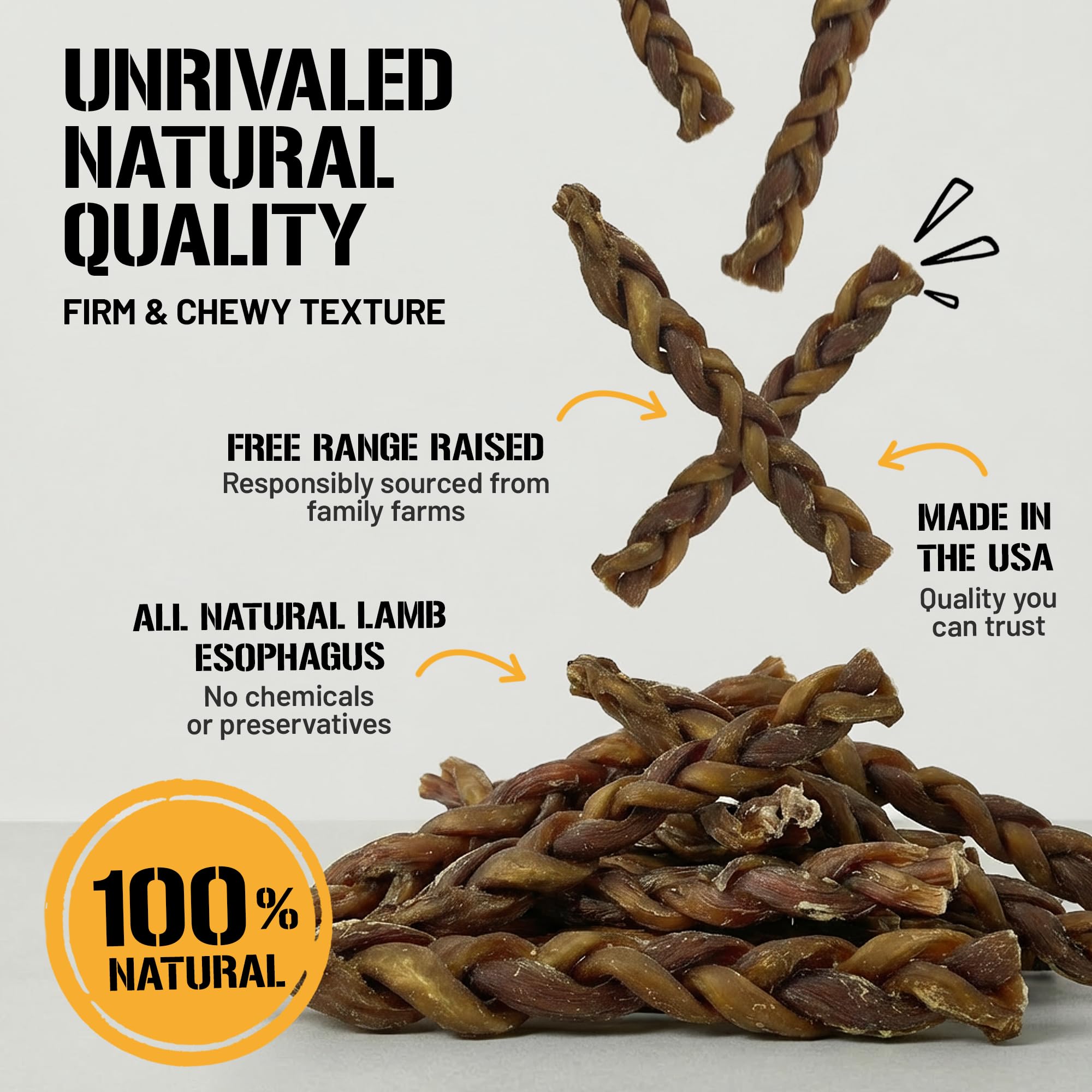Dog Chits Lamb Esophagus Chews training reward perfect for positive reinforcement