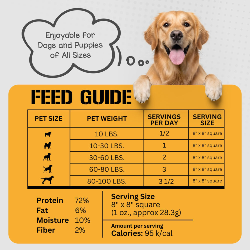 Dog Chits Lamb Lung Fillets made in USA, natural single-ingredient formula