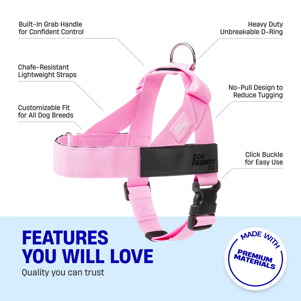Dog Friendly Co soft, chafe-resistant material provides comfort on walks
