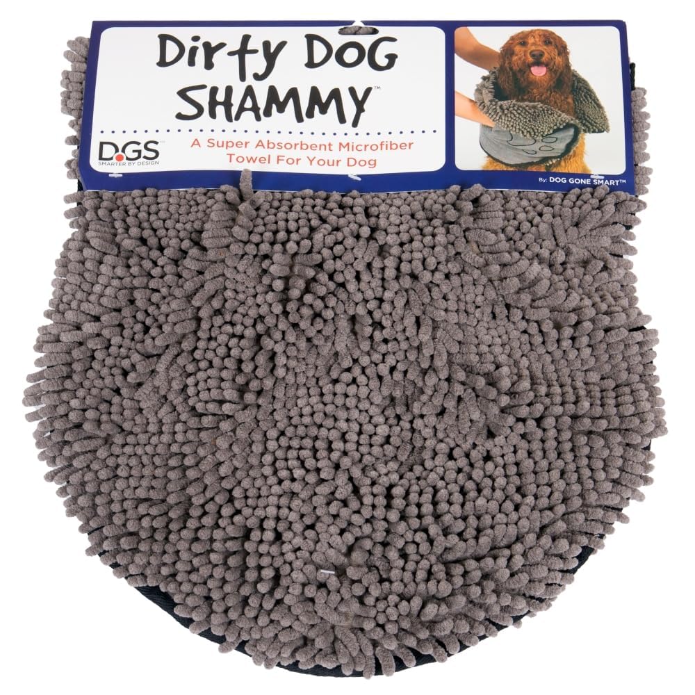 Dog Gone Smart Dirty Dog Shammy is machine washable for simple at-home care.
