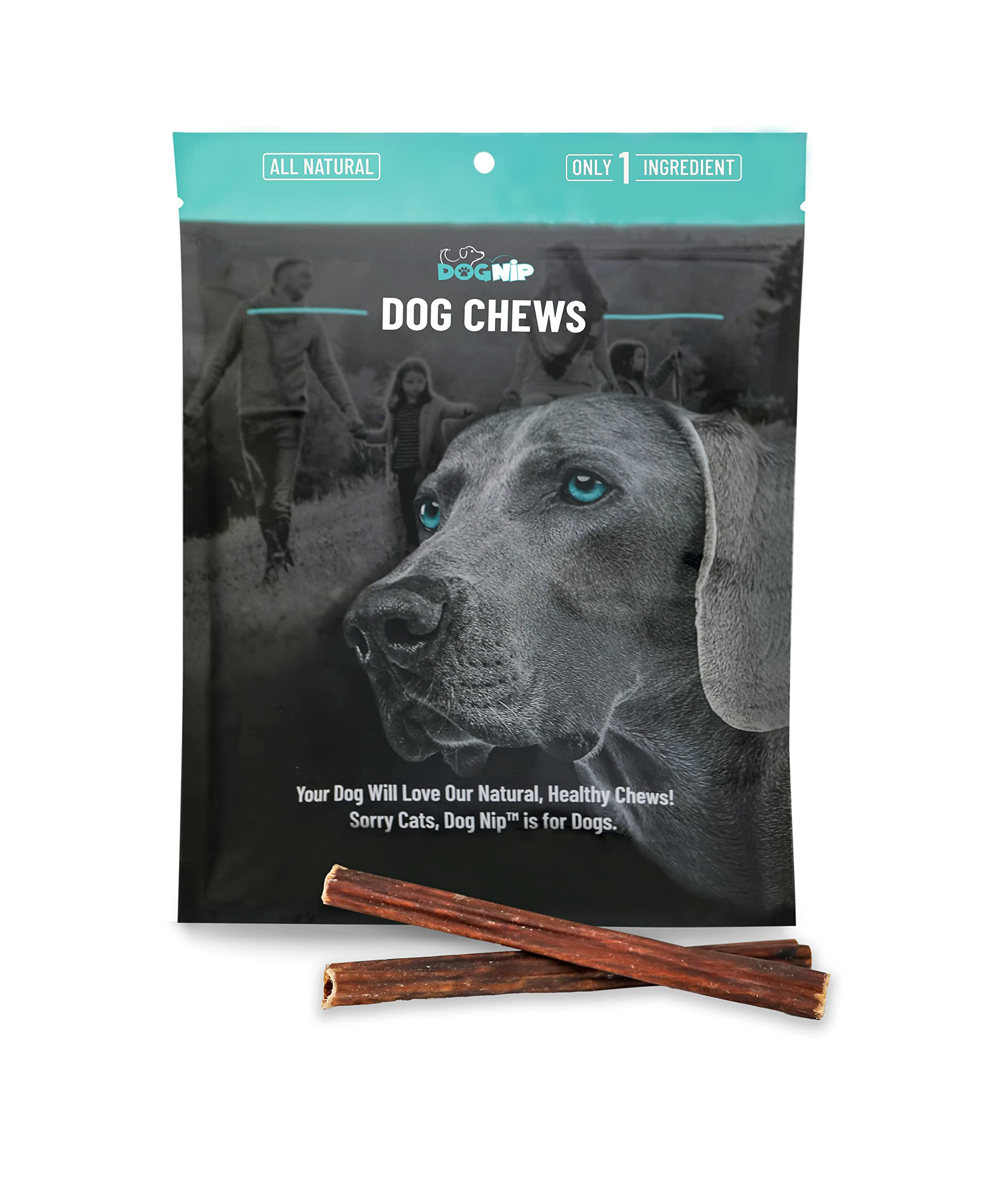 Dog Nip gullet esophagus treats, grass-fed beef, odor-free flavor.