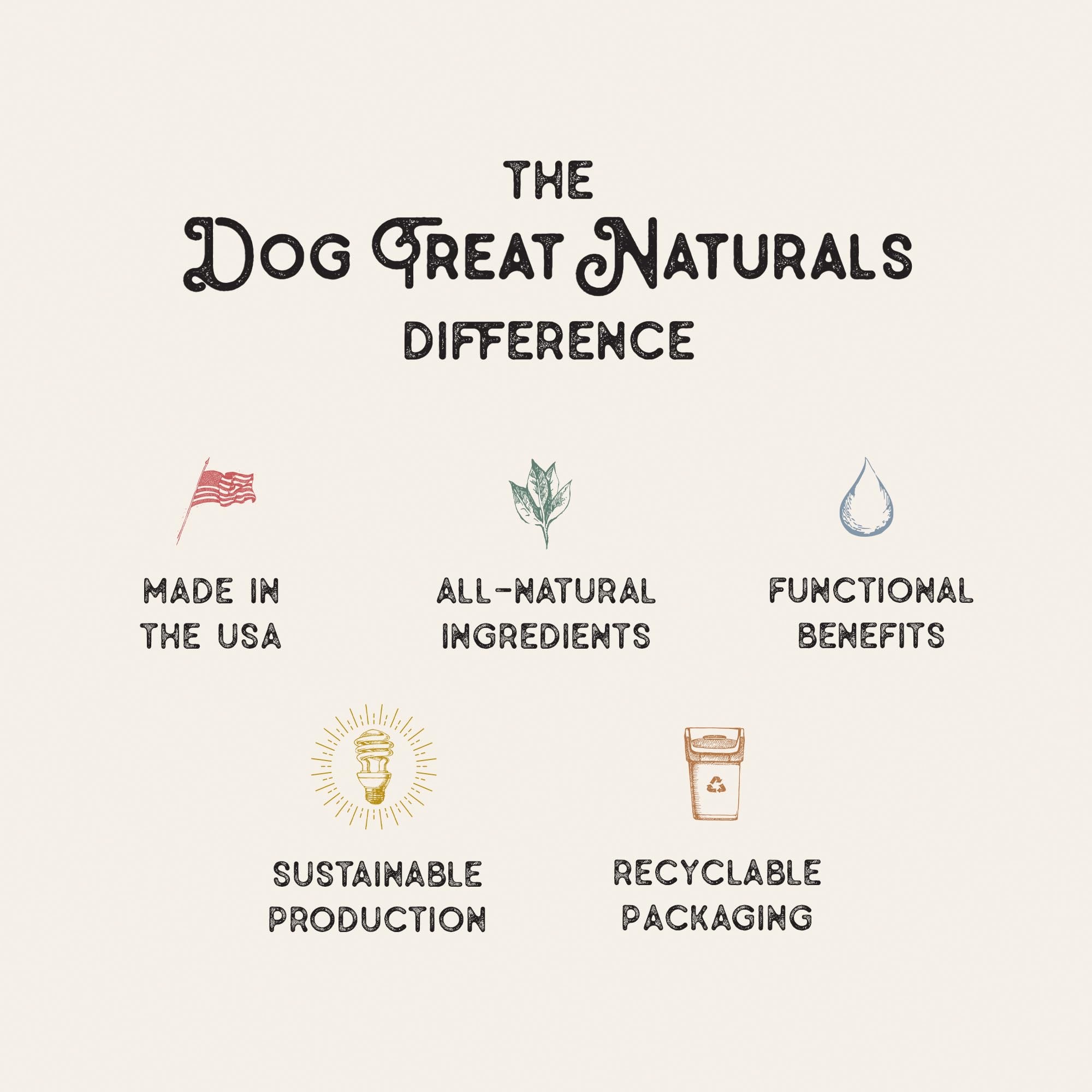 Dog Treat Naturals Superfood Sticks texture closeup, signaling durable chews dogs enjoy.