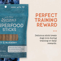 Dog Treat Naturals close-up of textured sticks ready for easy training sessions.