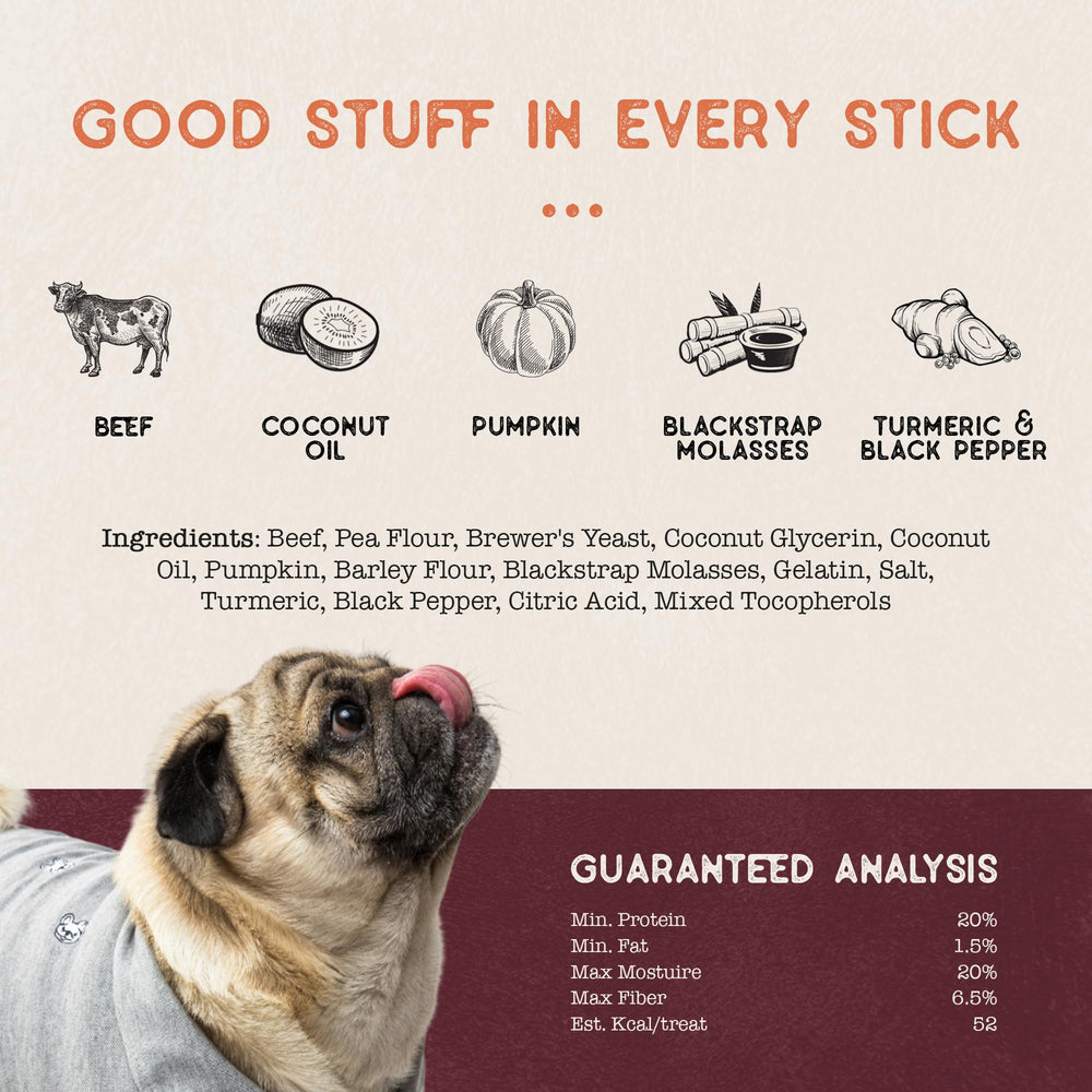 Dog Treat Naturals US-made label—proudly crafted in the United States.