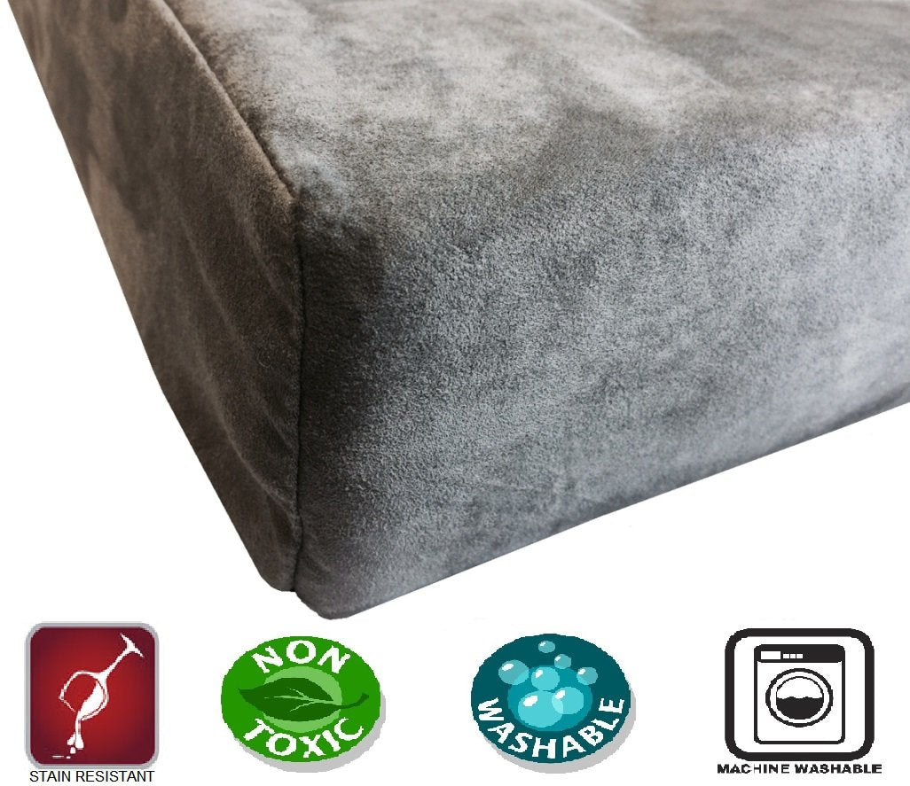 Waterproof inner cover protects memory foam for long-lasting performance