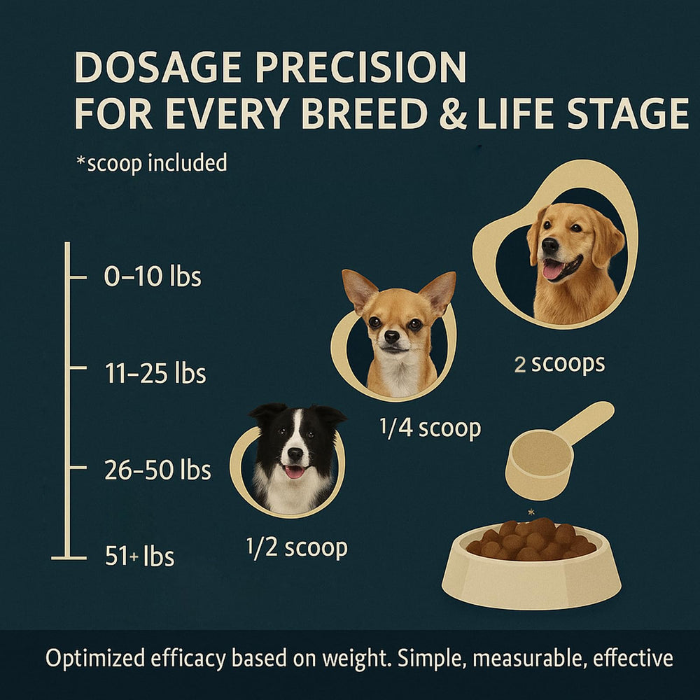 Dogbiotics Dental Powder DE-01 closeup of natural ingredients like pumpkin and kelp