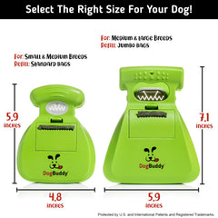 DogBuddy Pooper Scooper with bag attachment for easy cleanup on outings