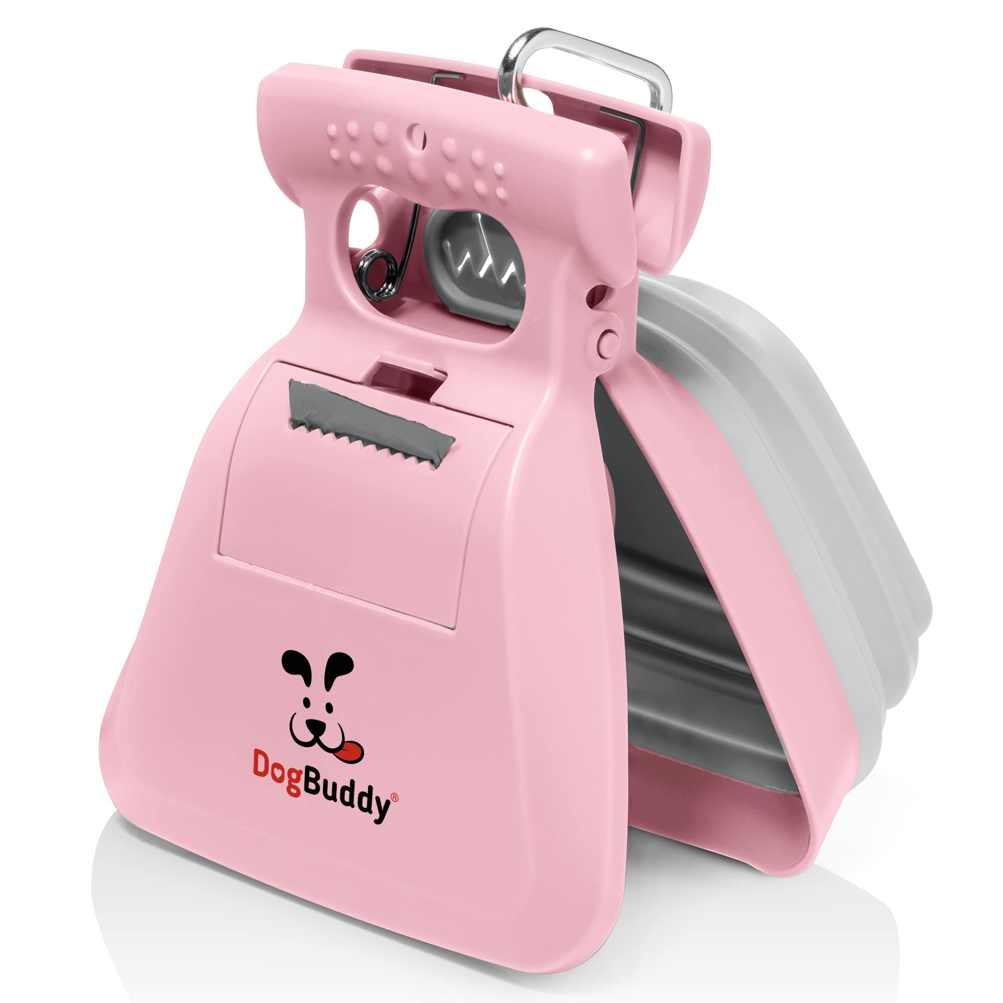 DogBuddy Pooper Scooper pink large ideal for easy pickup on walks