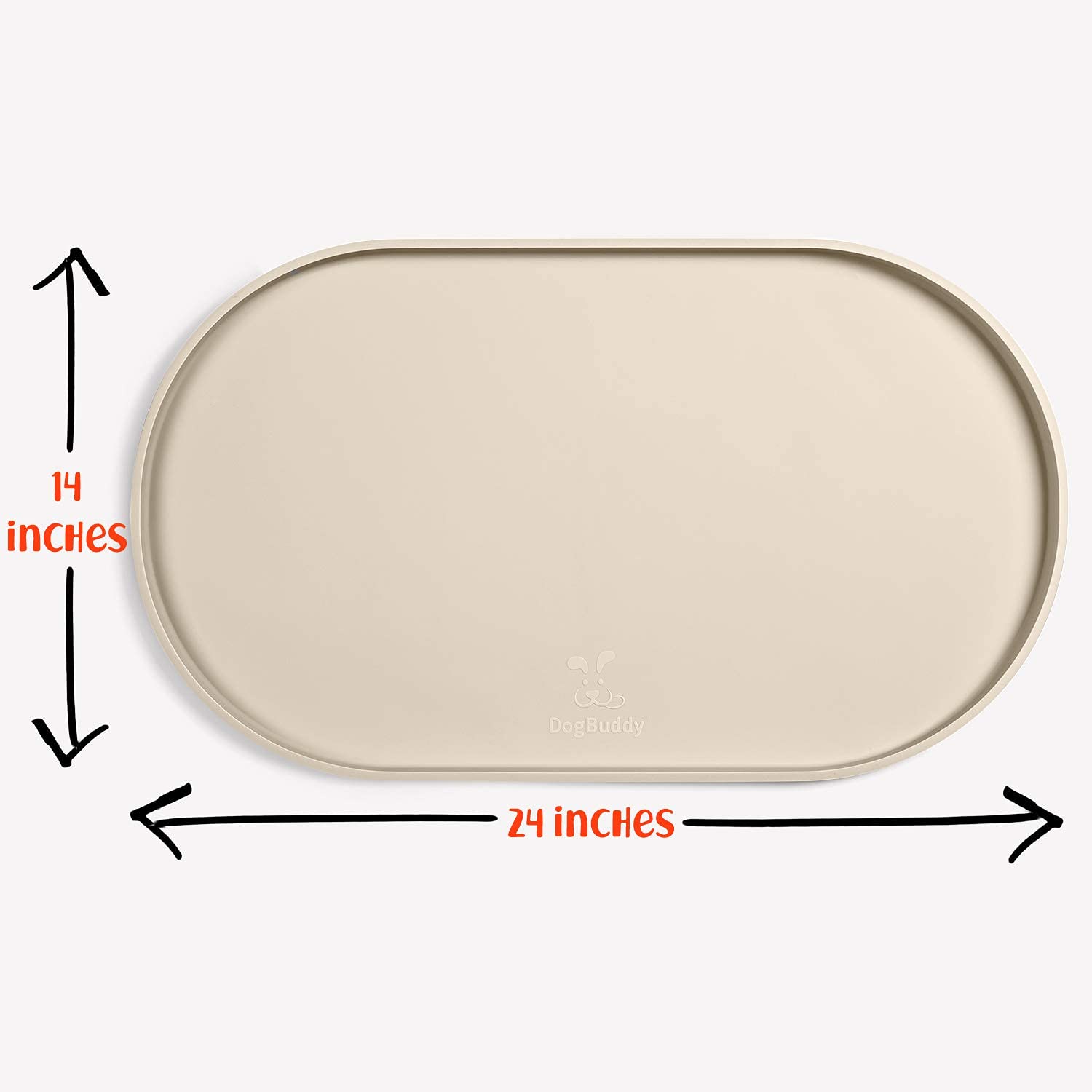 DogBuddy UL-certified safety mat offers trusted quality during meals