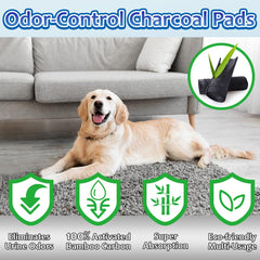 Dogcator activated charcoal pet pad with odor control for cleaner homes
