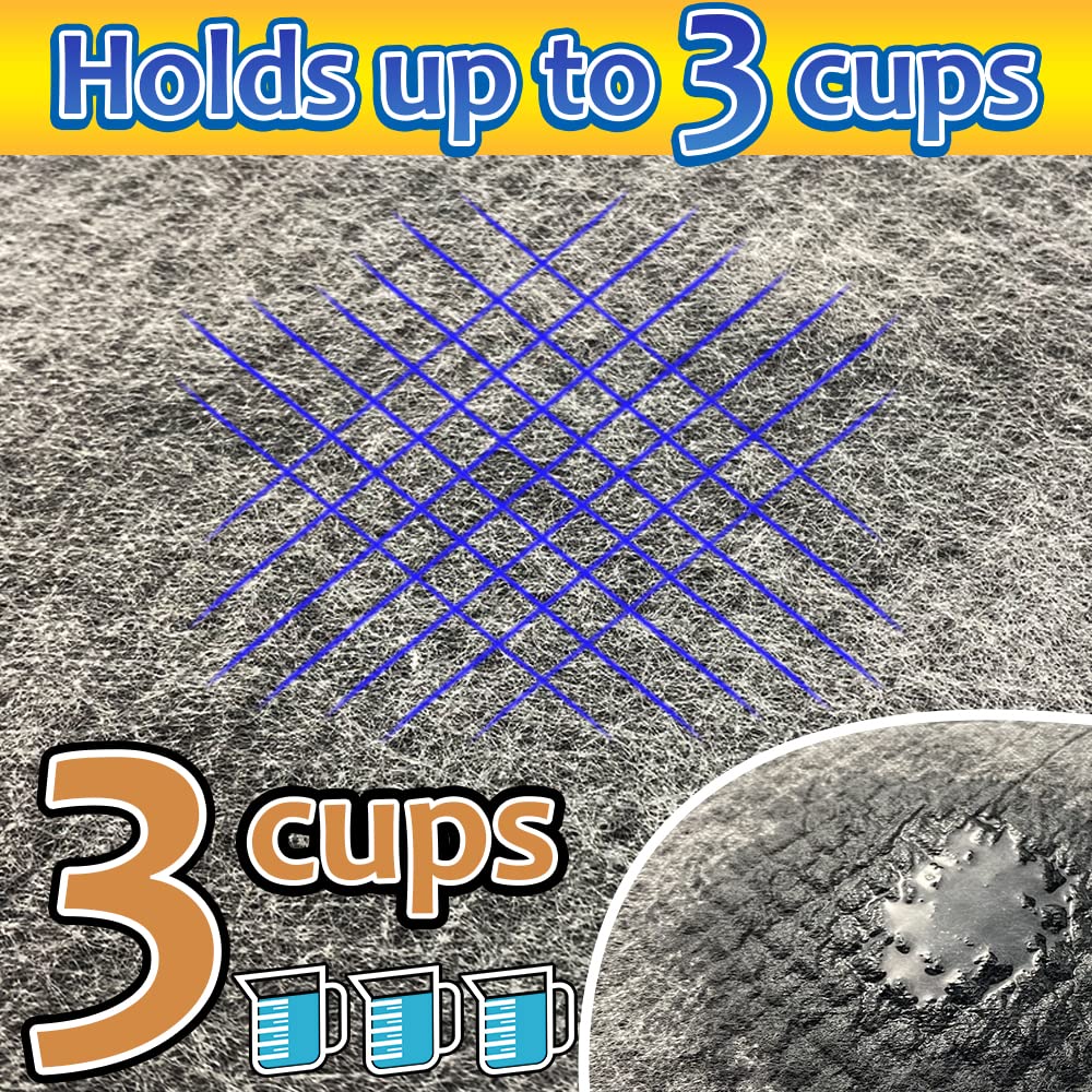 Dogcator charcoal pads suitable for indoor and outdoor use with ample coverage.