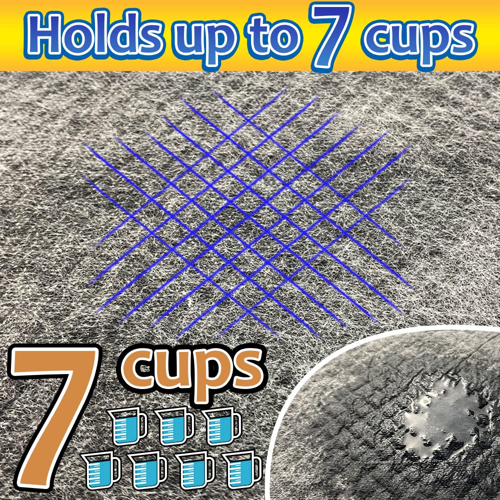 Dogcator Charcoal Puppy Pads XL odor-control feature reduces smells with activated charcoal.