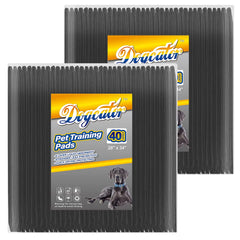 Dogcator Charcoal Puppy Pads XL overview demonstrates ultra-absorbent design for puppies.