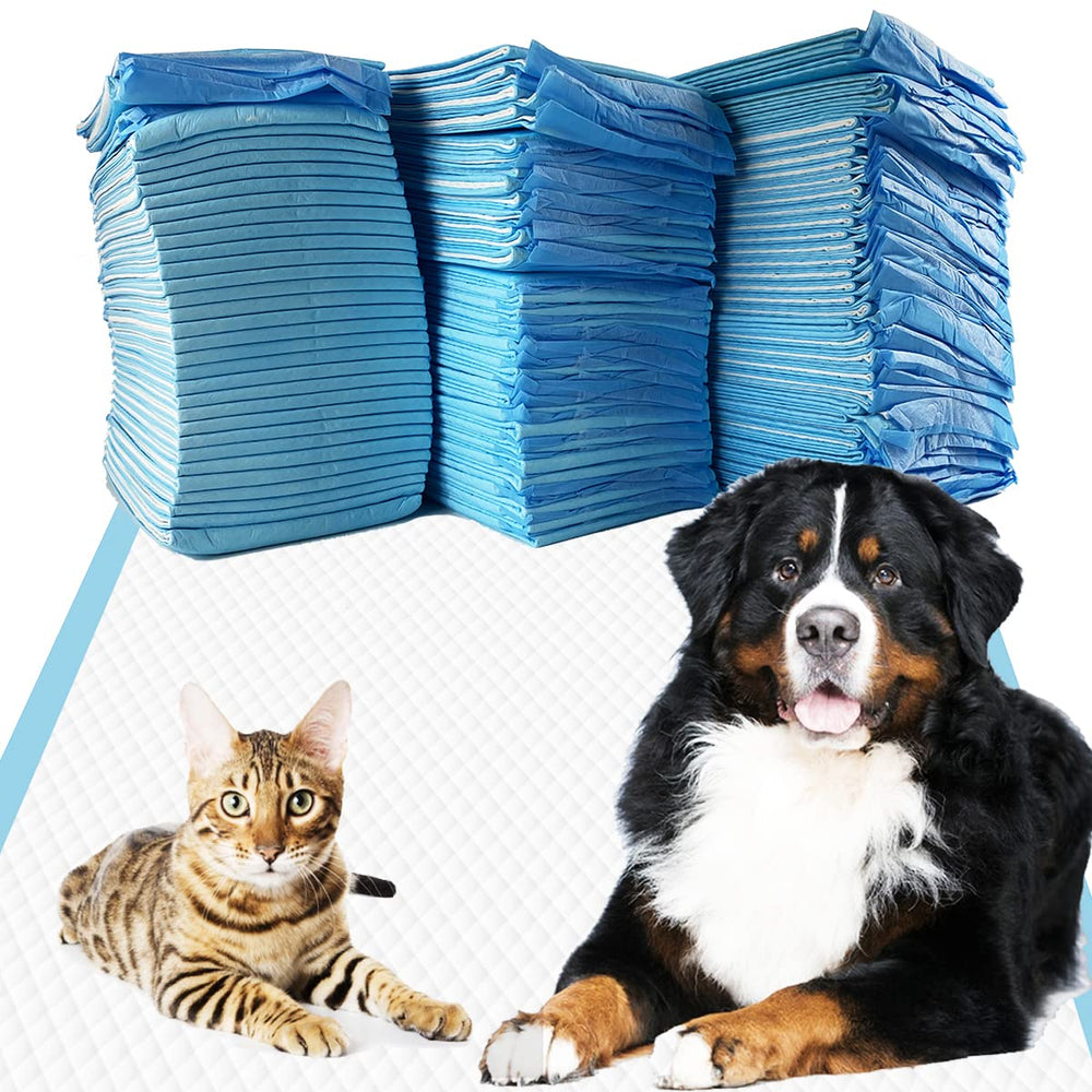 Dogcator puppy pads 120-pack for long-lasting potty training and floor protection.
