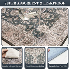 Dogcator pad cross-section highlights four-layer waterproof design for leak protection.