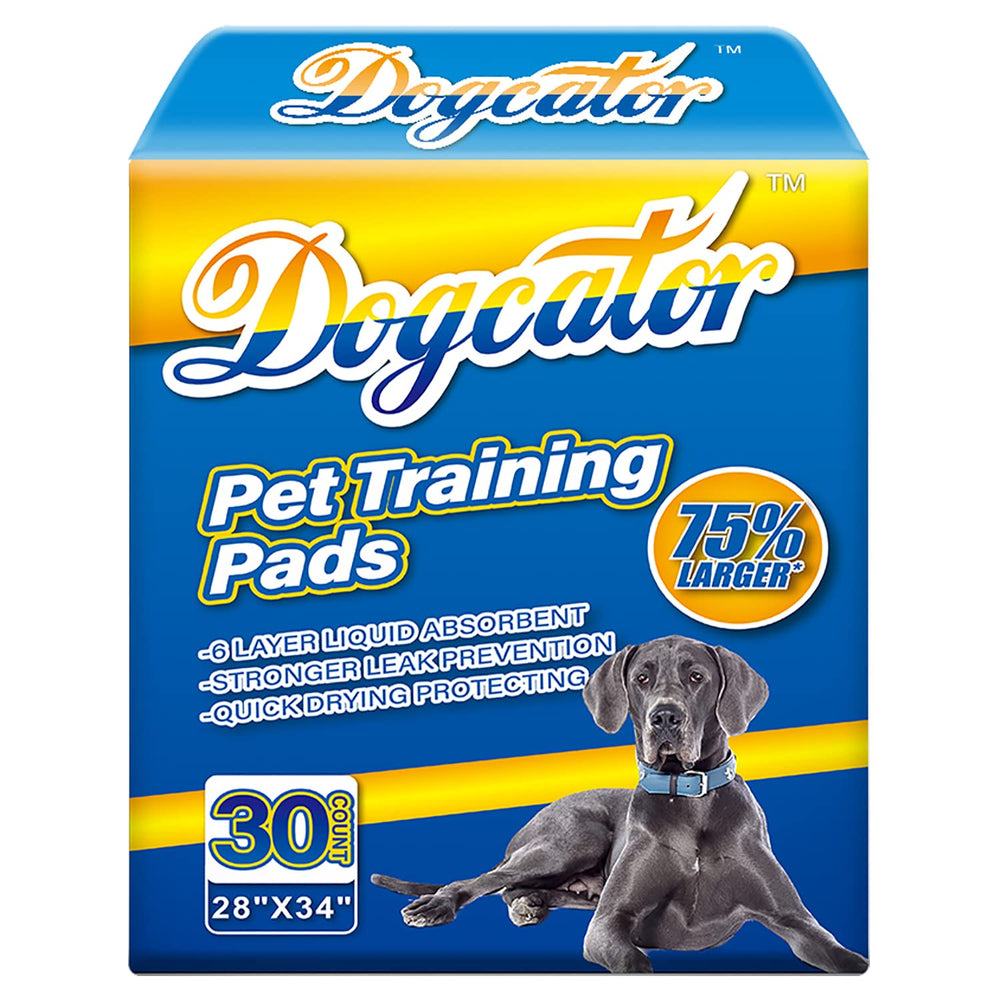 Dogcator travel-friendly pee pads for indoor or outdoor use.