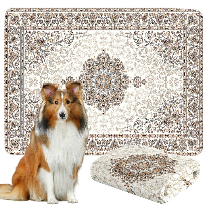 Dogcator Washable Pee Pad with honeycomb absorbency for fast cleanup.