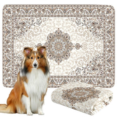 Dogcator Washable Pee Pad with honeycomb absorbency for fast cleanup.