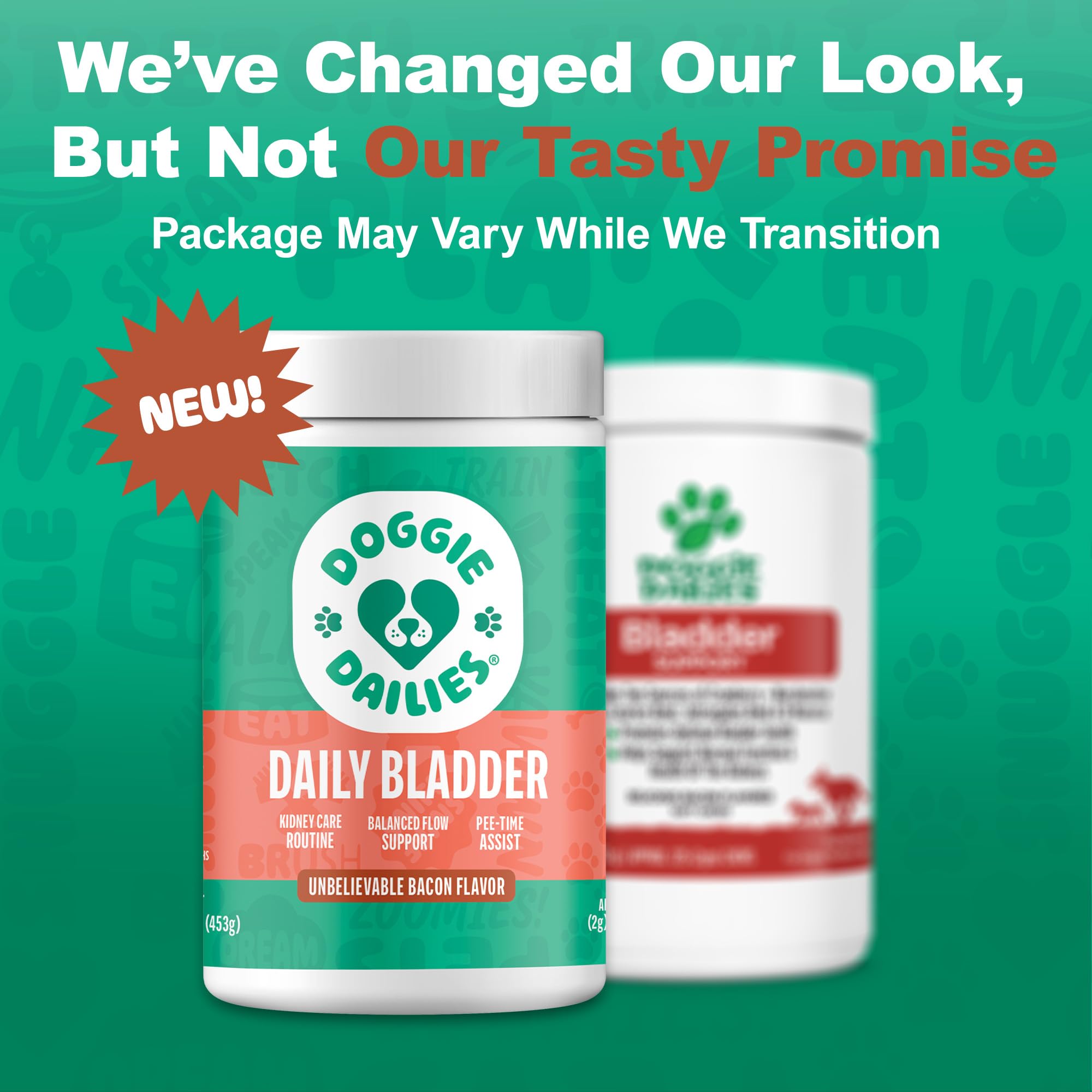 Doggie Dailies packaging close-up showing 225-count box for regular use