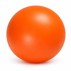 Doggie Dooley 8-inch red ball for outdoor push play and water use.