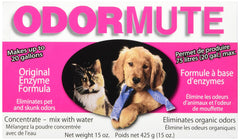Doggie Dooley Odormute powder container for odor-control cleaning