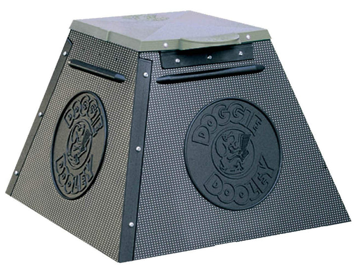 Doggie Dooley waste digester underground unit for tidy yard disposal