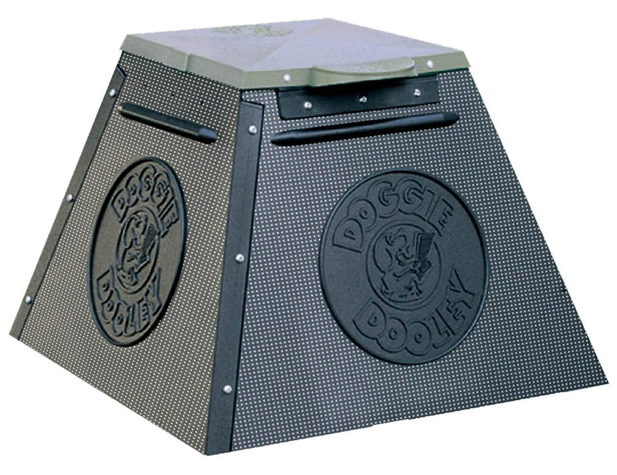 Doggie Dooley waste digester underground unit for tidy yard disposal