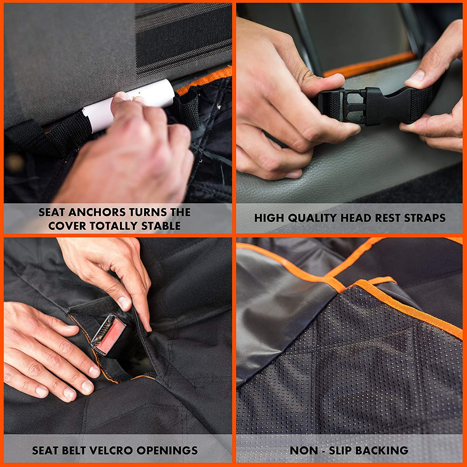 Doggie World dog belt included enhances pet safety while riding