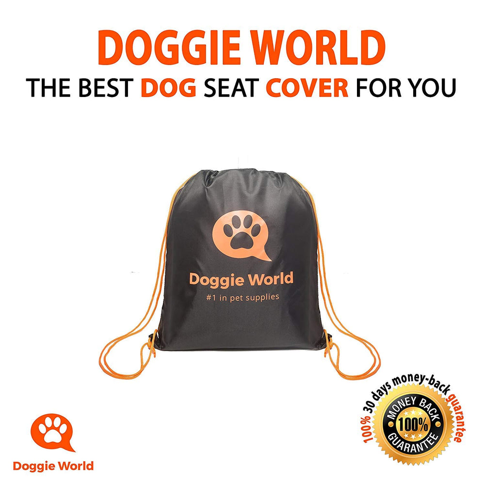 Doggie World nonslip base keeps the cover in place during rides