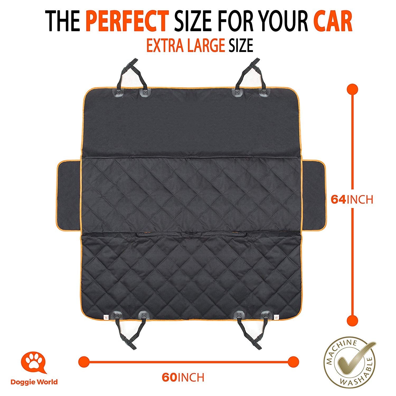 Doggie World side flaps add extra protection for doors
