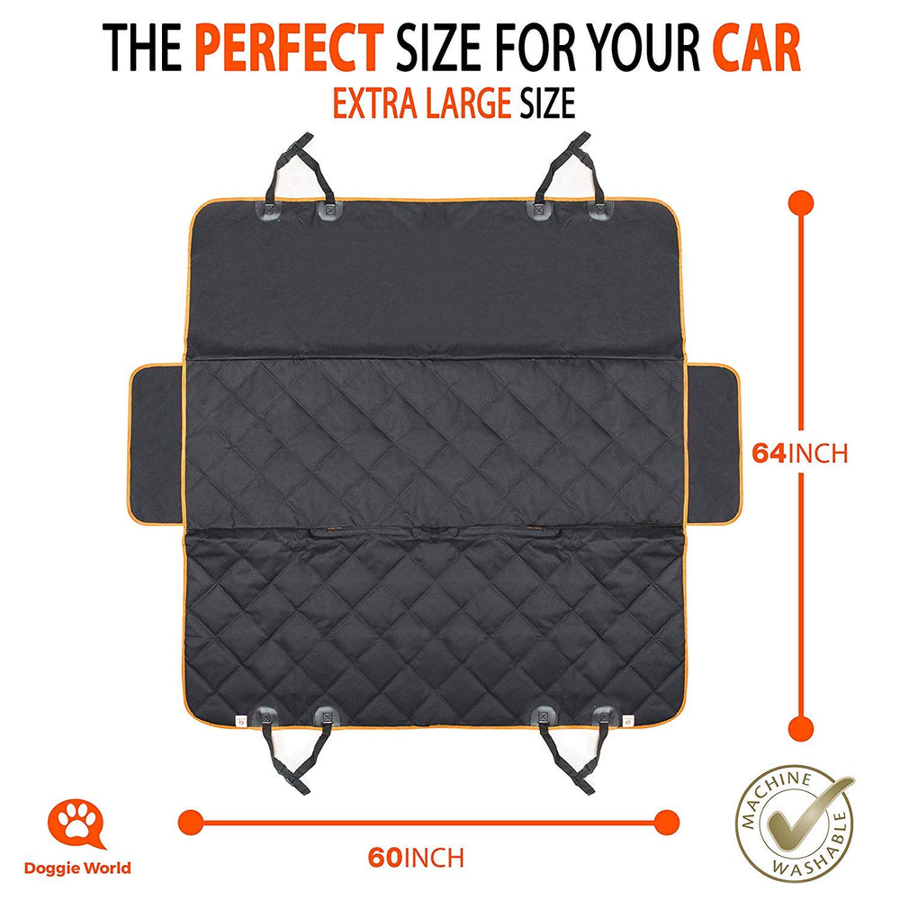 Doggie World side flaps add extra protection for doors
